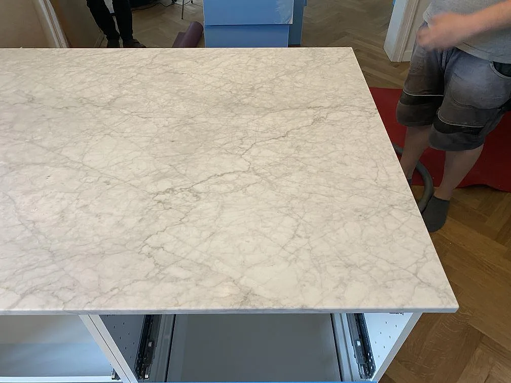 Køkkenbordplade i Carrara C, Valby – billede 2
