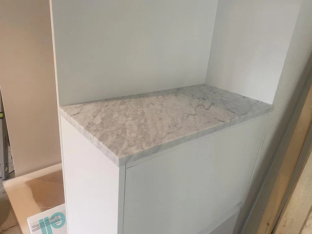 Køkkenbordplade i Carrara C, Vellinge – billede 4