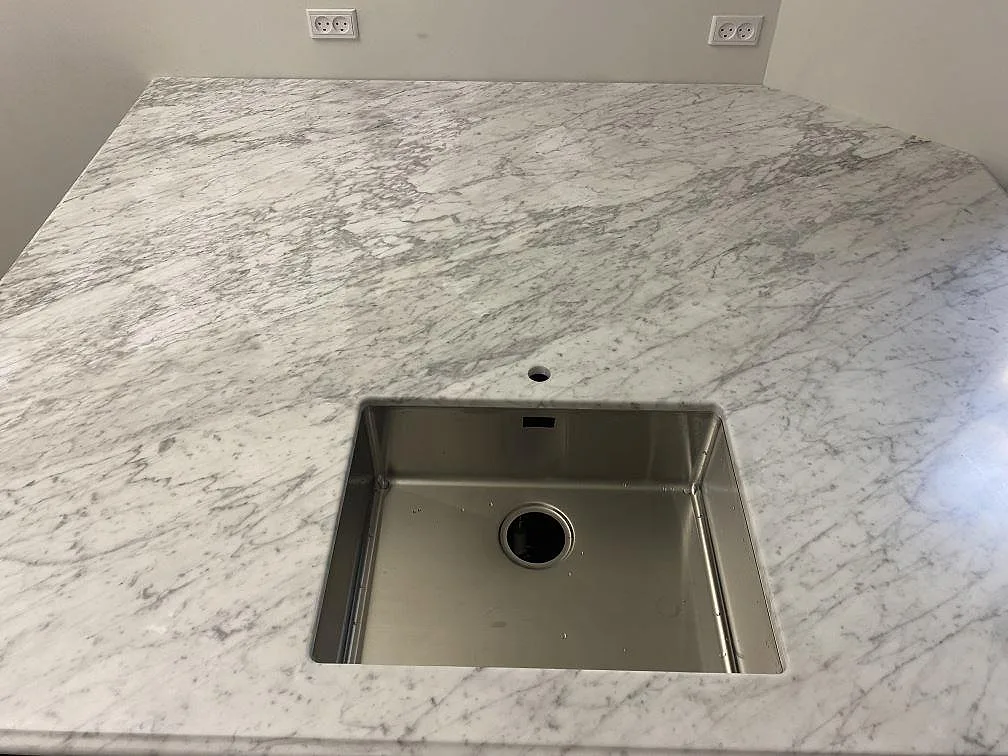 Køkkenbordplade i Carrara C, København Ø – billede 6