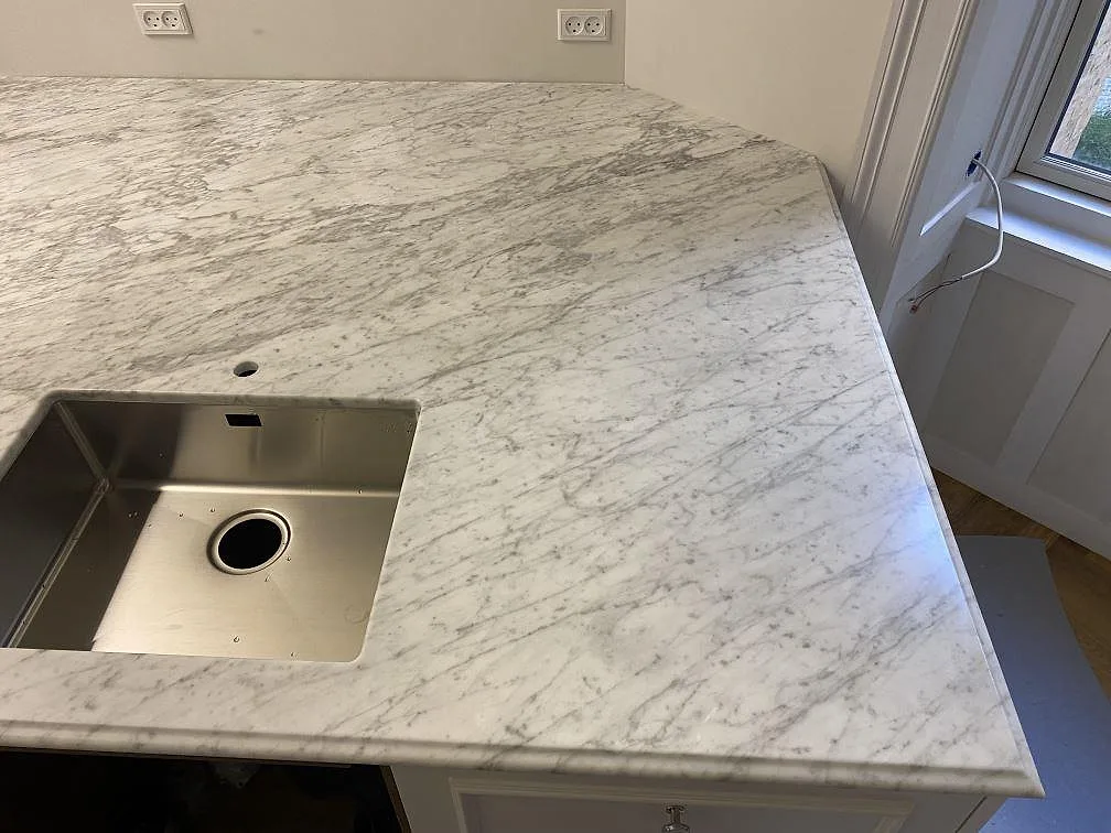 Køkkenbordplade i Carrara C, København Ø – billede 5