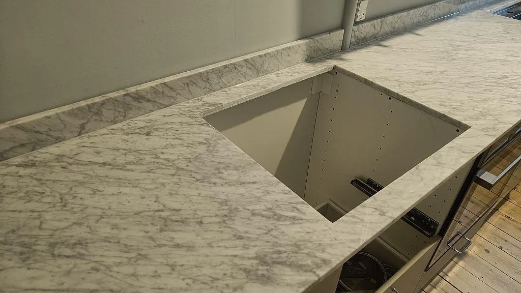 Køkkenbordplade i Carrara C, København S – billede 6