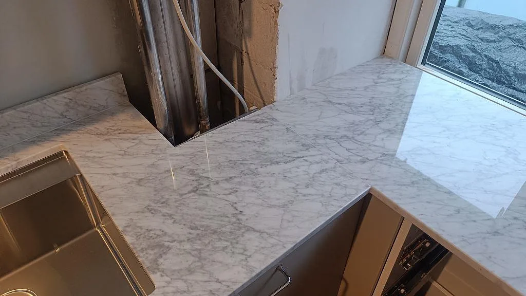 Køkkenbordplade i Carrara C, København S – billede 3