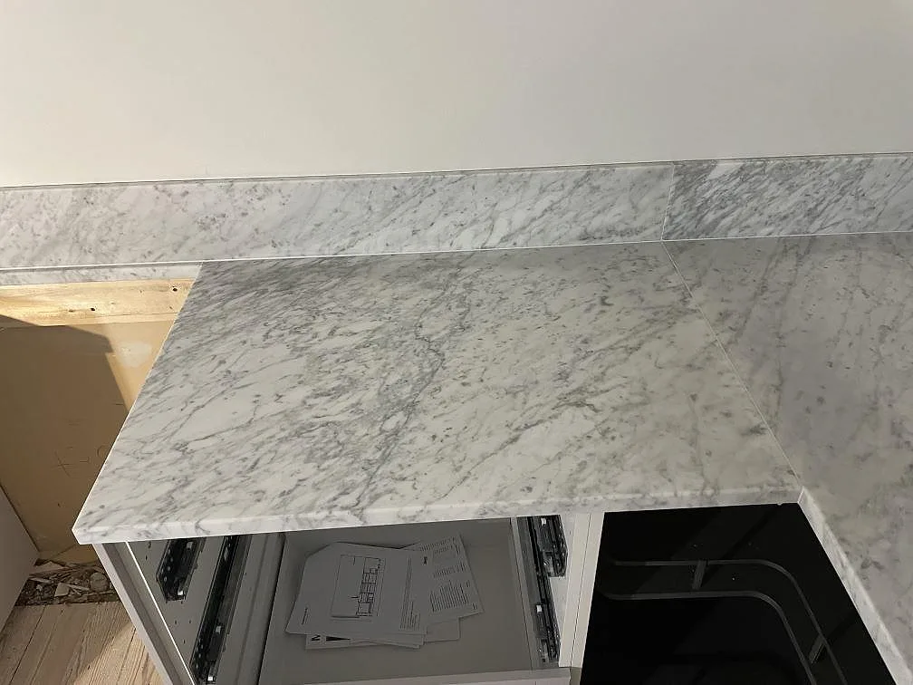 Køkkenbordplade i Carrara C, Lund – billede 6