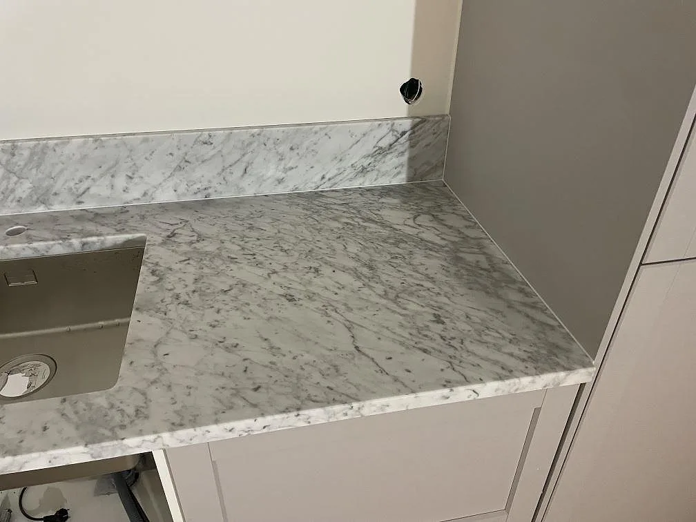 Køkkenbordplade i Carrara C, Lund – billede 3
