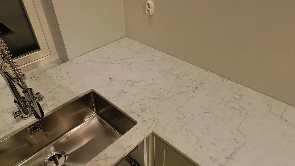 Køkkenbordplade i Carrara C, Rydebäck – billede 4