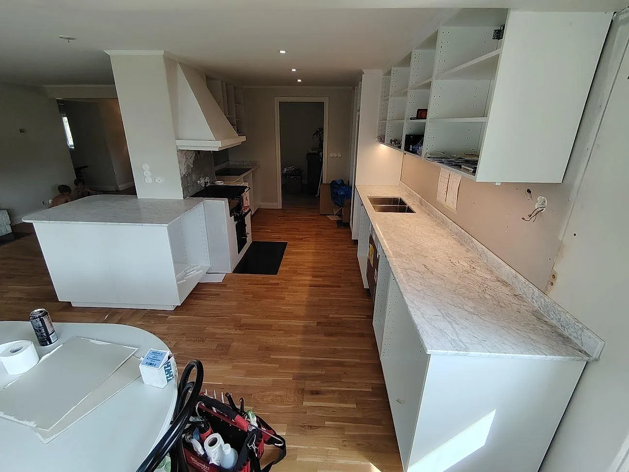 Køkkenbordplade i Carrara C, Saltsjö Boo – billede 5