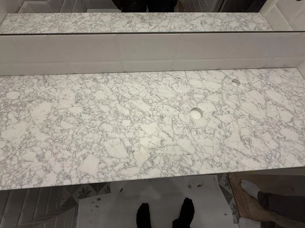 Bordplade i Carrara C, Stockholm – billede 3