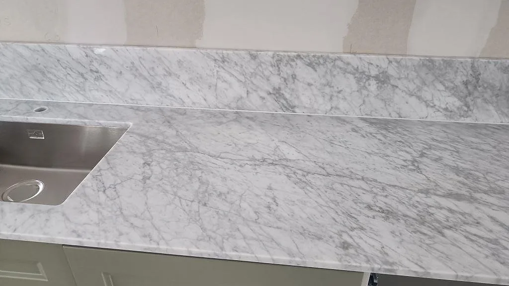 Køkkenbordplade i Carrara C, Svanshall – billede 6