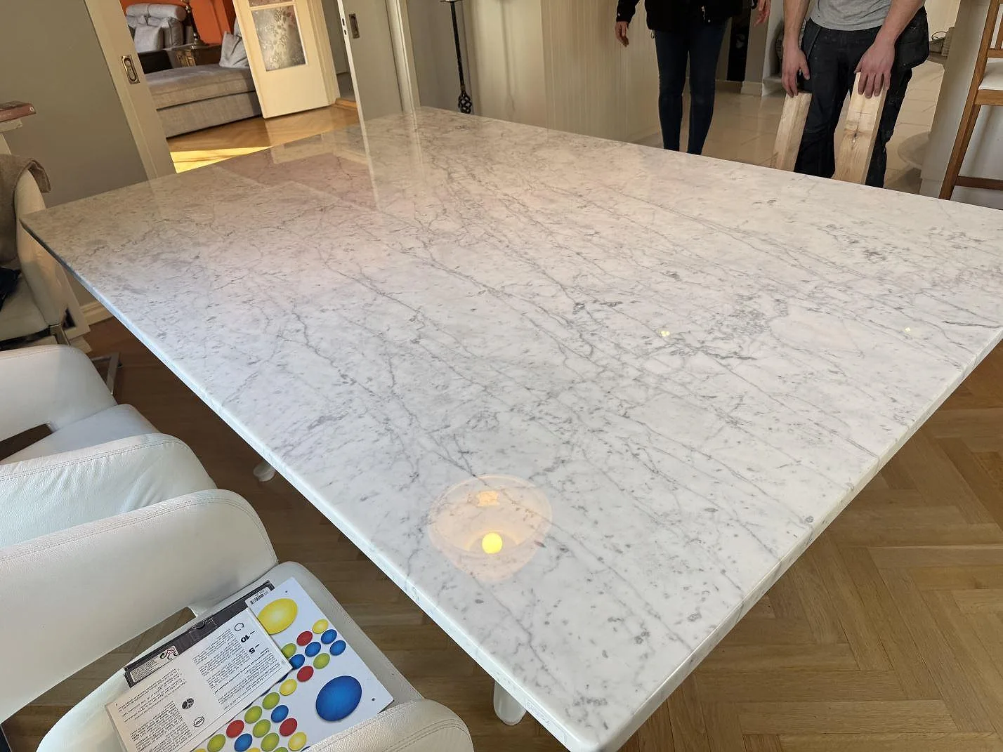 Bordplade i Carrara C, Svenshögen – billede 4