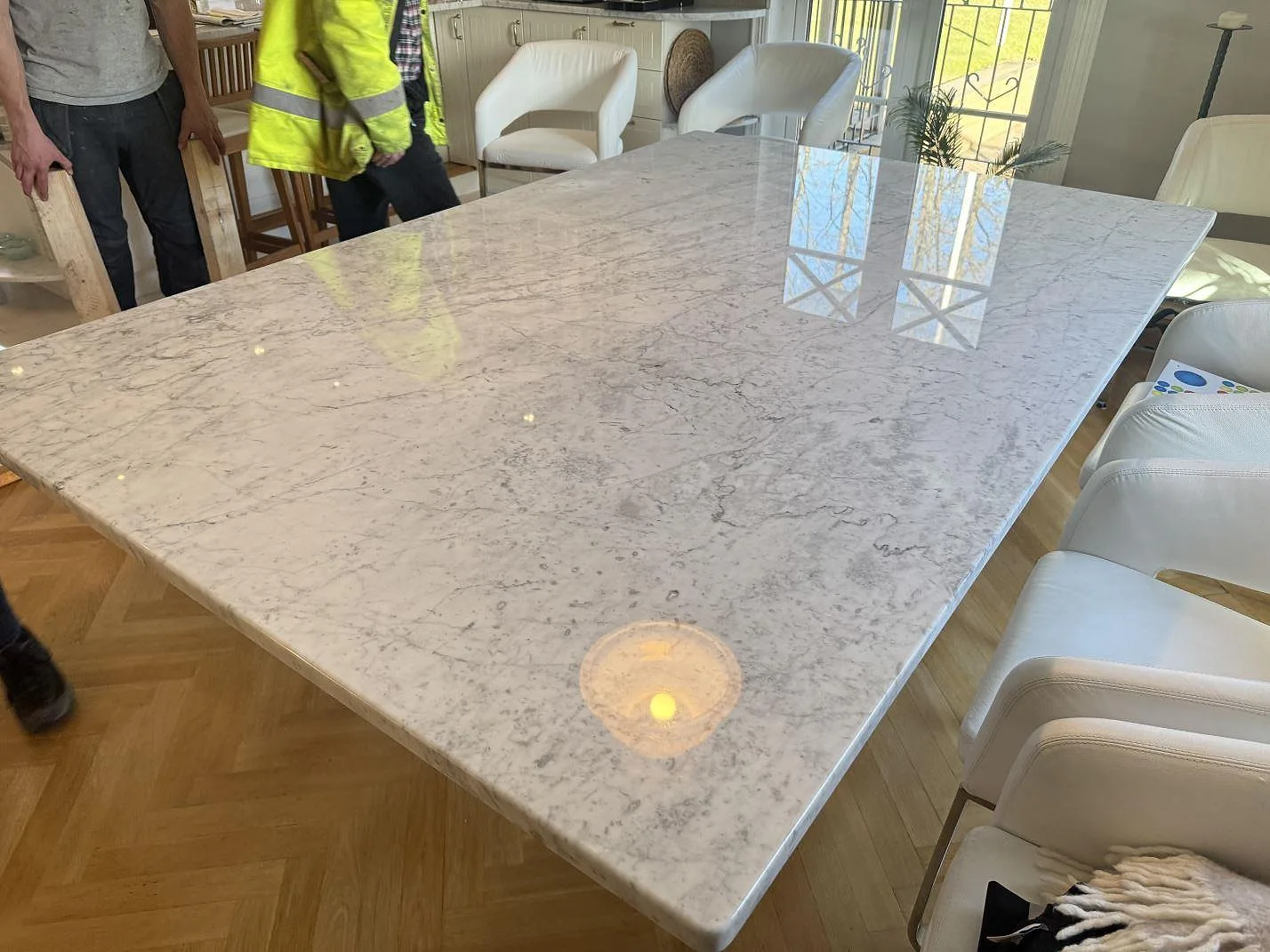 Bordplade i Carrara C, Svenshögen – billede 2