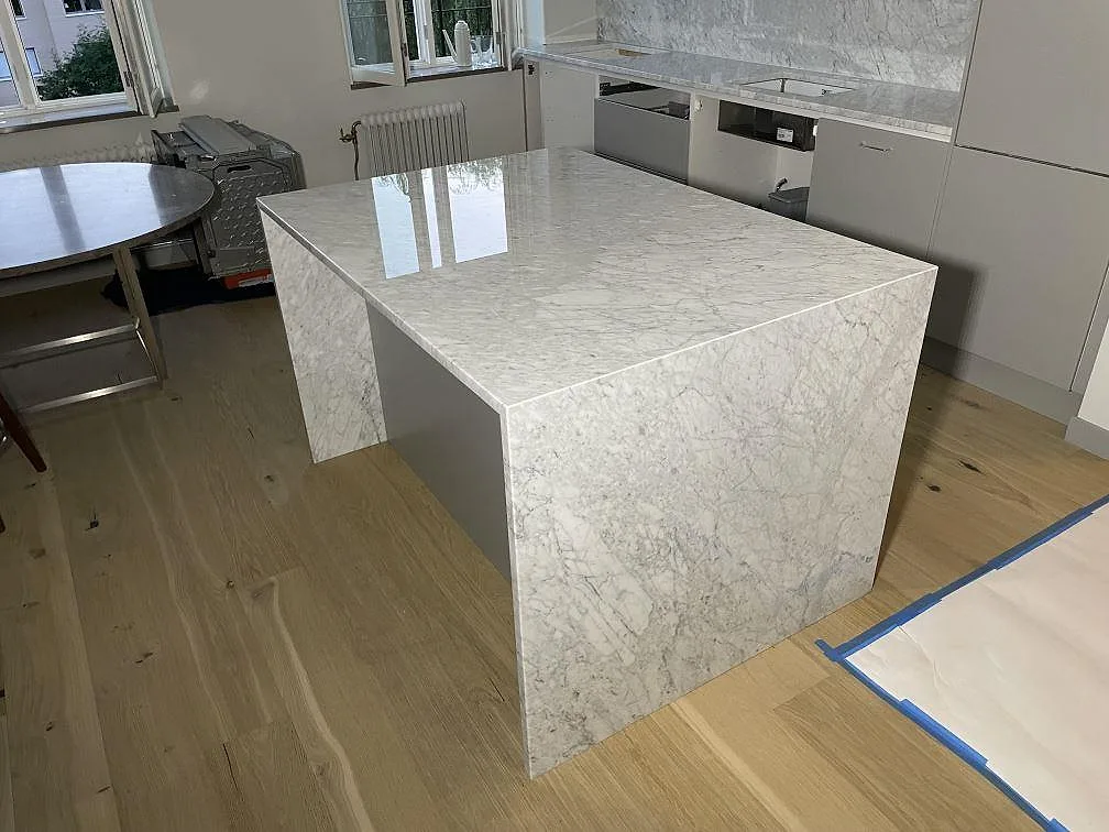 Køkkenbordplade i Carrara C, Uppsala – billede 2