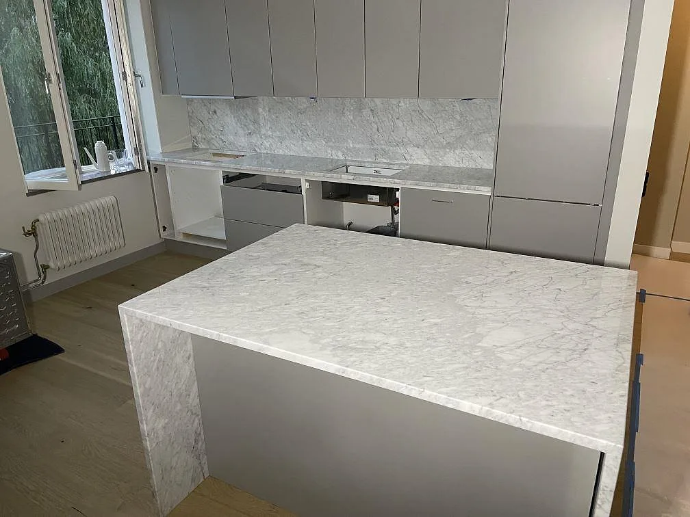 Køkkenbordplade i Carrara C, Uppsala – billede 3