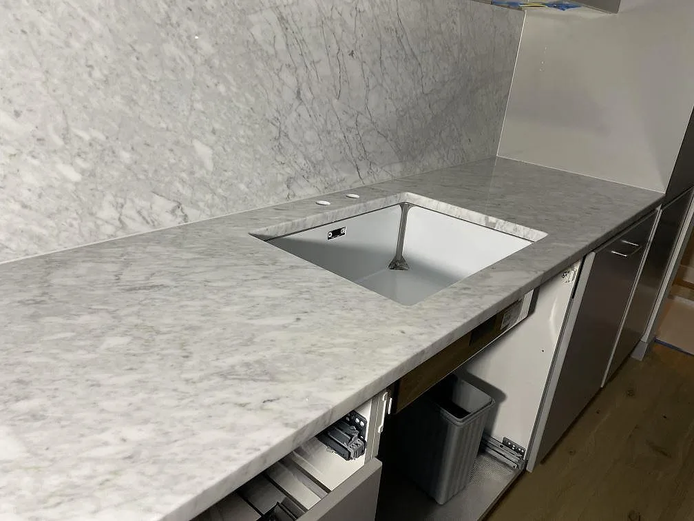Køkkenbordplade i Carrara C, Uppsala – billede 5