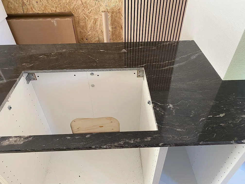 Køkkenbordplade i Cosmic Black, Kävlinge – billede 8