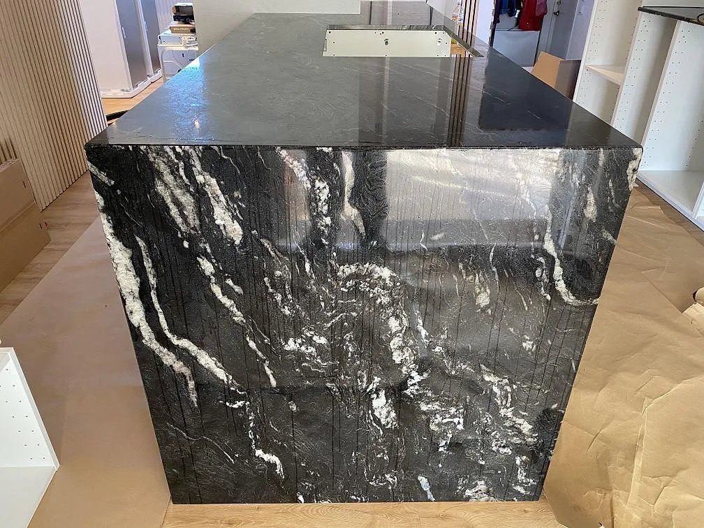 Køkkenbordplade i Cosmic Black, Kävlinge – billede 7