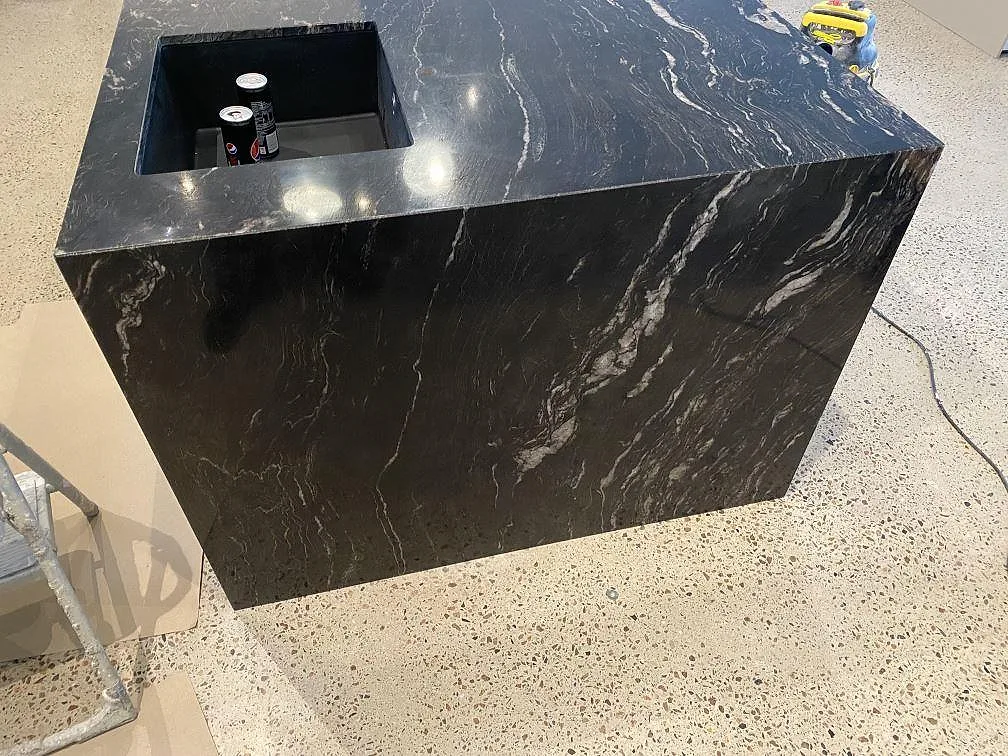Køkkenbordplade i Cosmic Black, Mörarp – billede 4