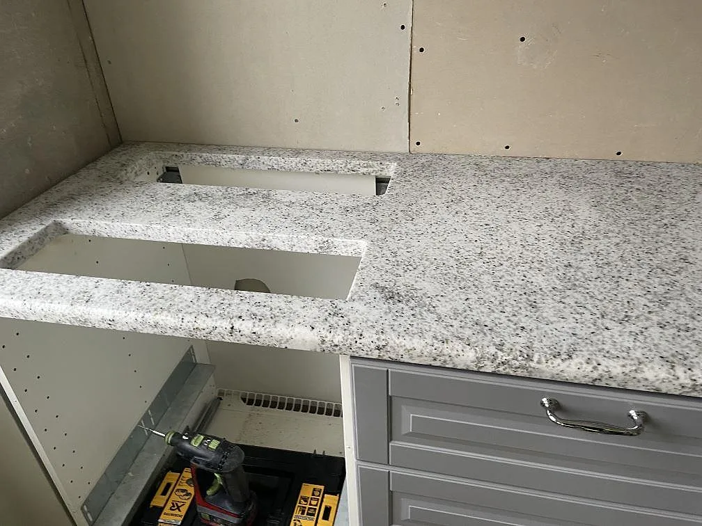 Køkkenbordplade i Cotton White, Malmö – billede 3