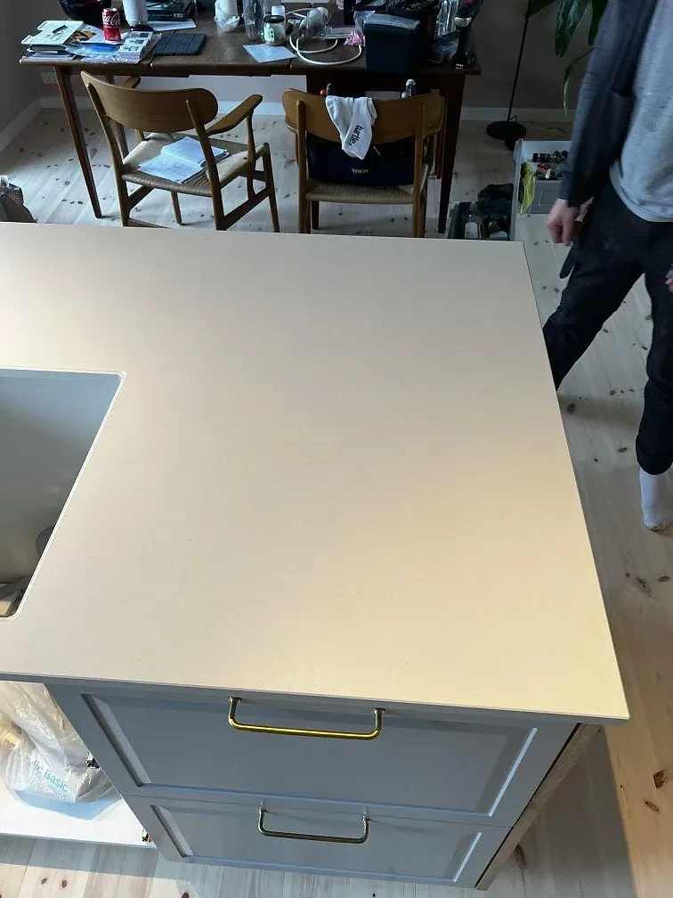 Køkkenbordplade i Dekton Aeris, Kgs. Lyngby – billede 8