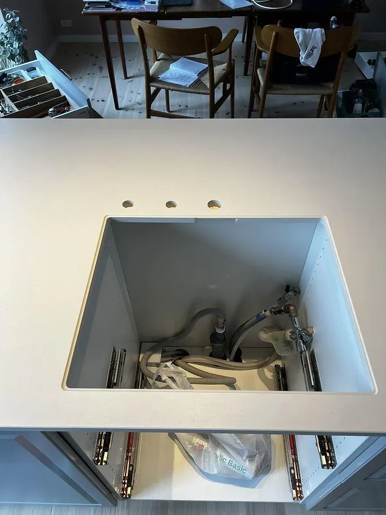 Køkkenbordplade i Dekton Aeris, Kgs. Lyngby – billede 5