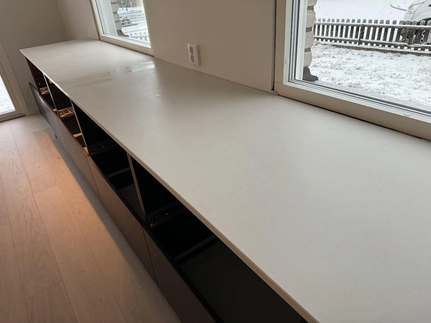 Køkkenbordplade i Dekton Aeris, Mariestad – billede 5