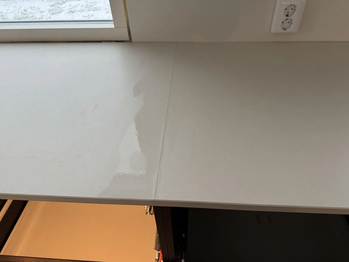 Køkkenbordplade i Dekton Aeris, Mariestad – billede 8