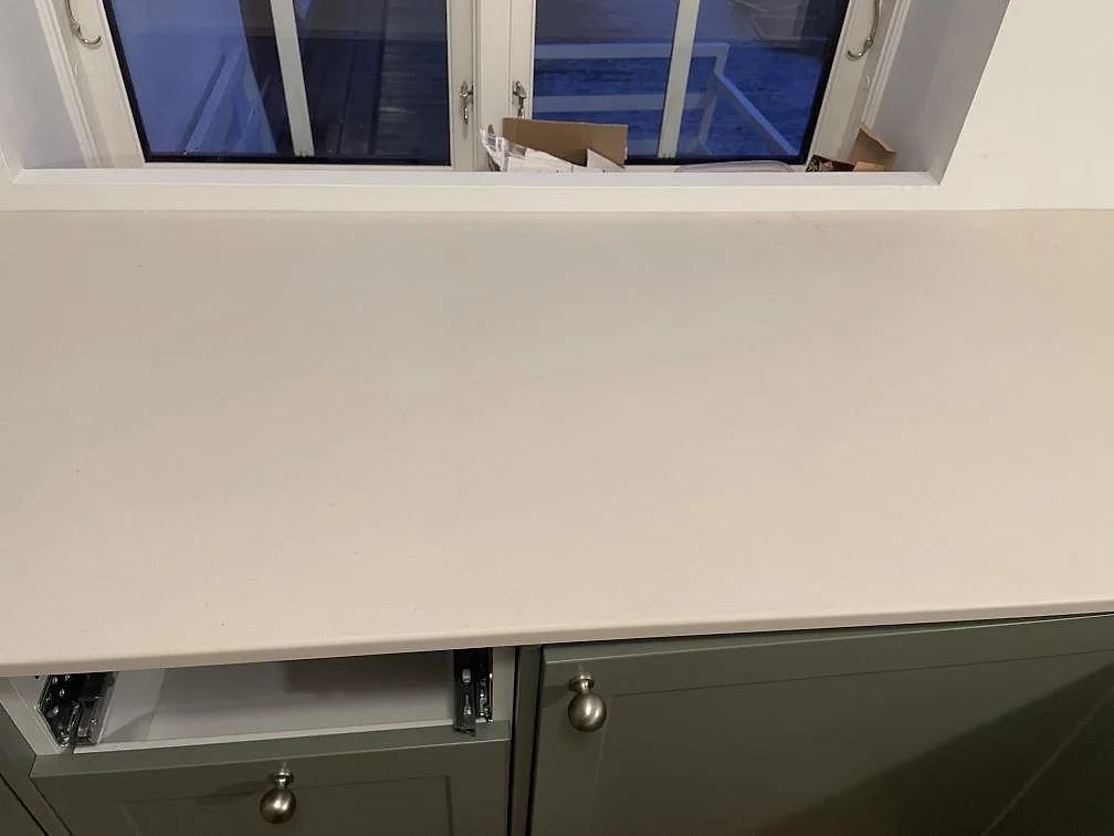 Køkkenbordplade i Dekton Aeris, Tjörnarp – billede 6