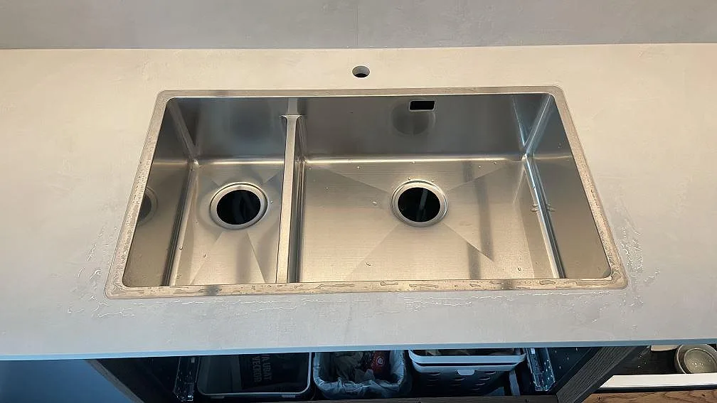 Køkkenbordplade i Dekton Albarium, Billdal – billede 4