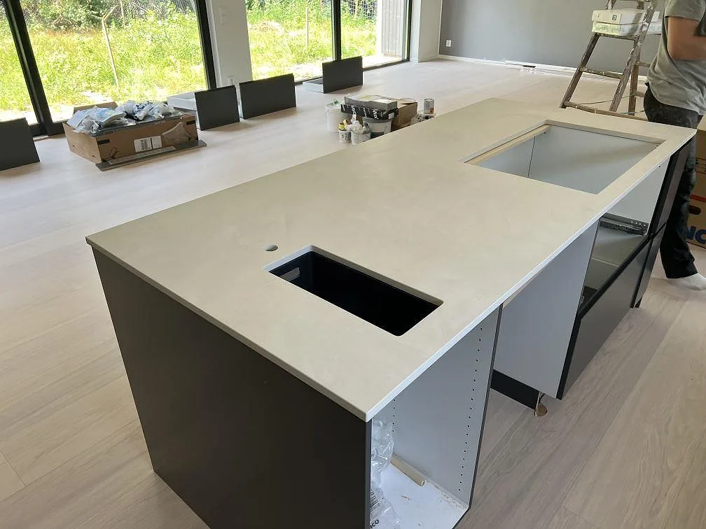 Køkkenbordplade i Dekton Albarium, Höllviken – billede 2