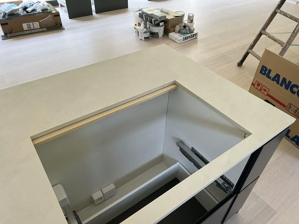 Køkkenbordplade i Dekton Albarium, Höllviken – billede 3