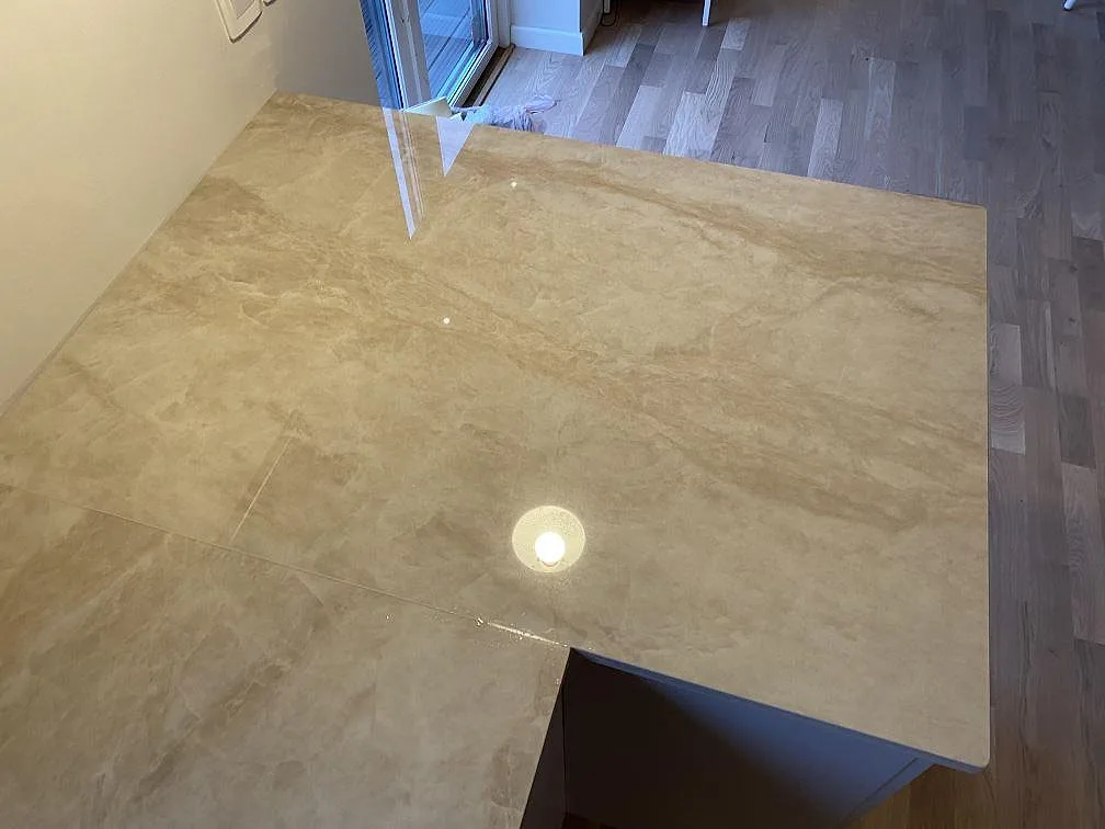 Køkkenbordplade i Dekton Arga, Älvsjö – billede 5