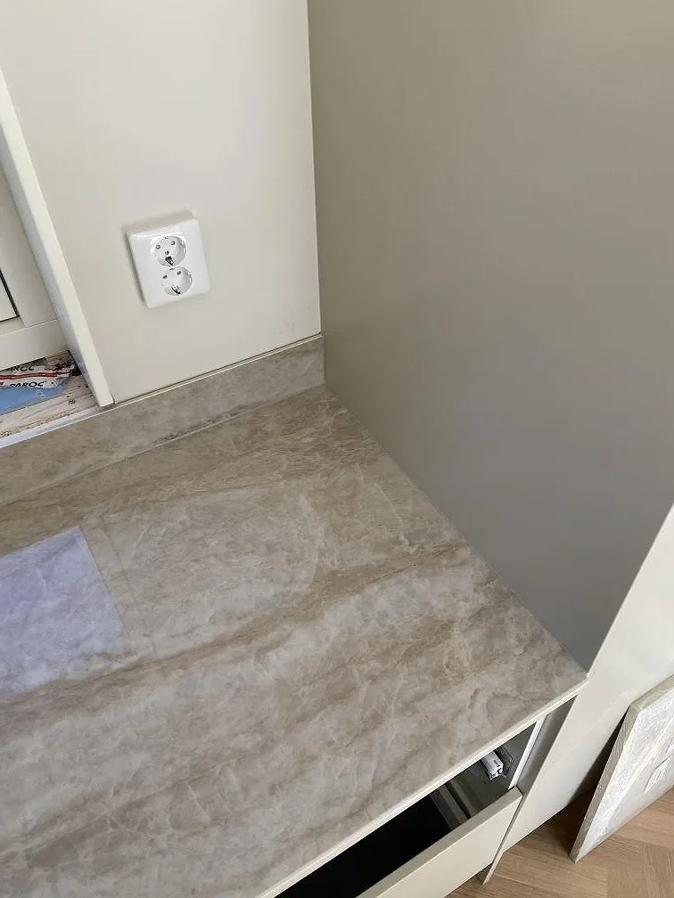 Køkkenbordplade i Dekton Arga, Båstad – billede 7