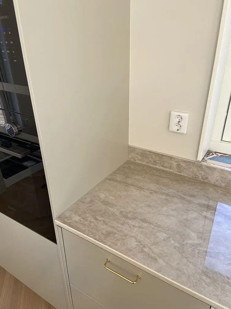 Køkkenbordplade i Dekton Arga, Båstad – billede 6