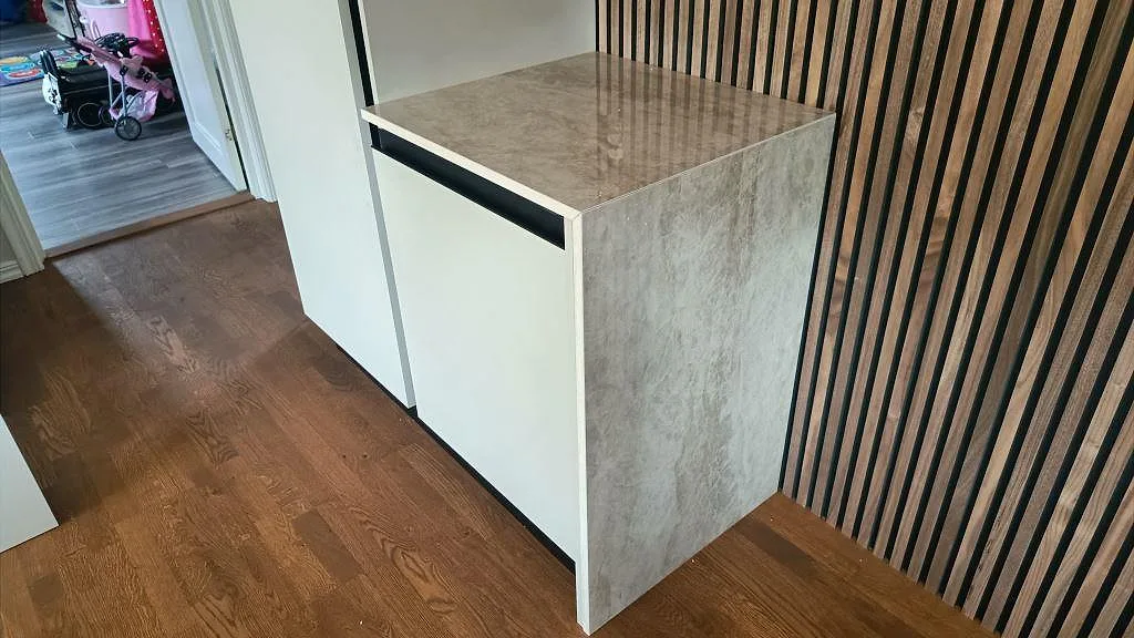 Køkkenbordplade i Dekton Arga, Barsebäck – billede 6