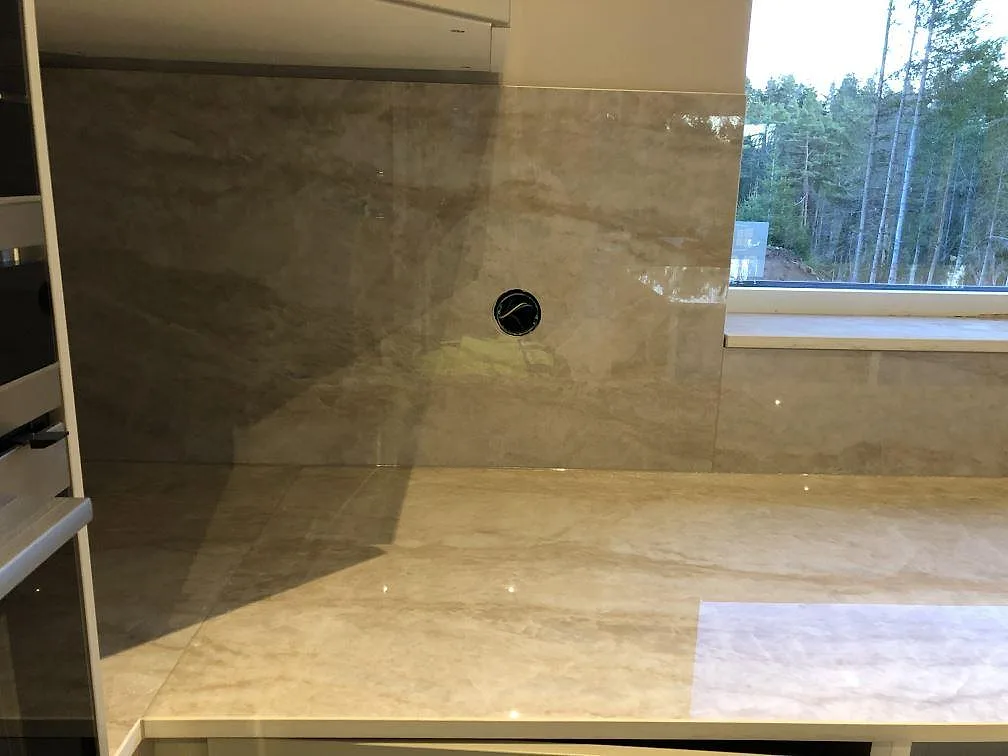 Køkkenbordplade i Dekton Arga, Borås – billede 2
