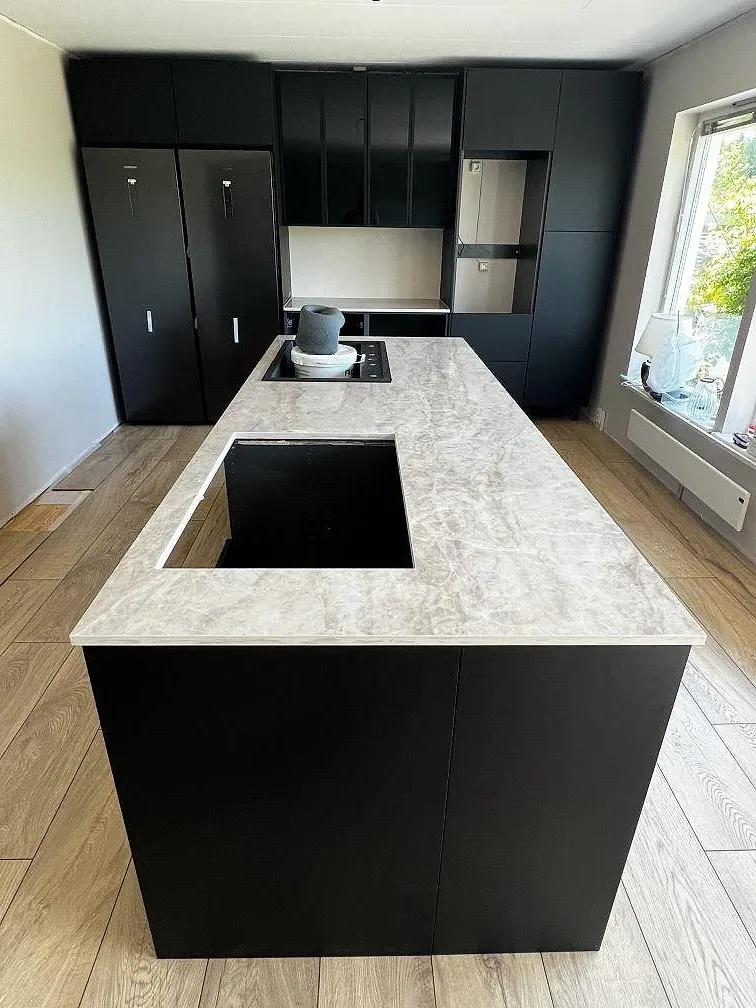 Køkkenbordplade i Dekton Arga, Bromölla