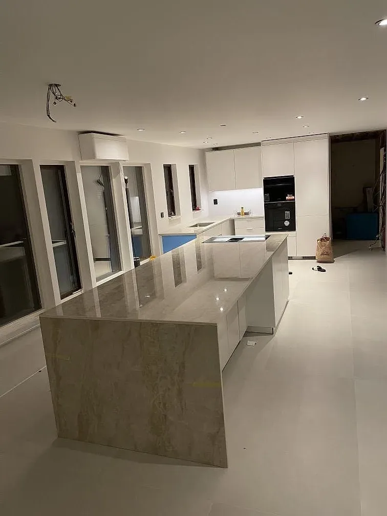 Køkkenbordplade i Dekton Arga, Bunkeflostrand – billede 8