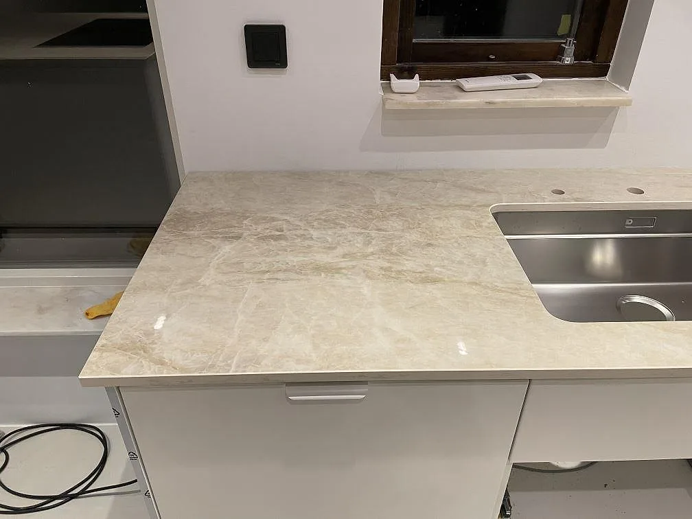 Køkkenbordplade i Dekton Arga, Bunkeflostrand – billede 5