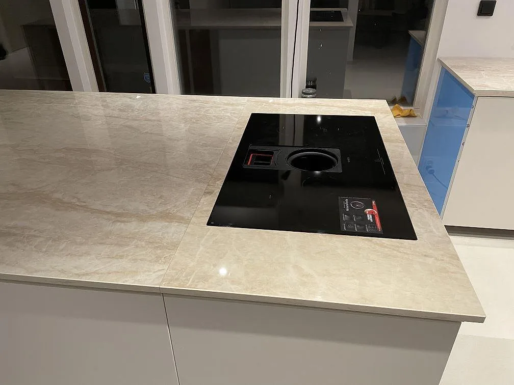 Køkkenbordplade i Dekton Arga, Bunkeflostrand – billede 6