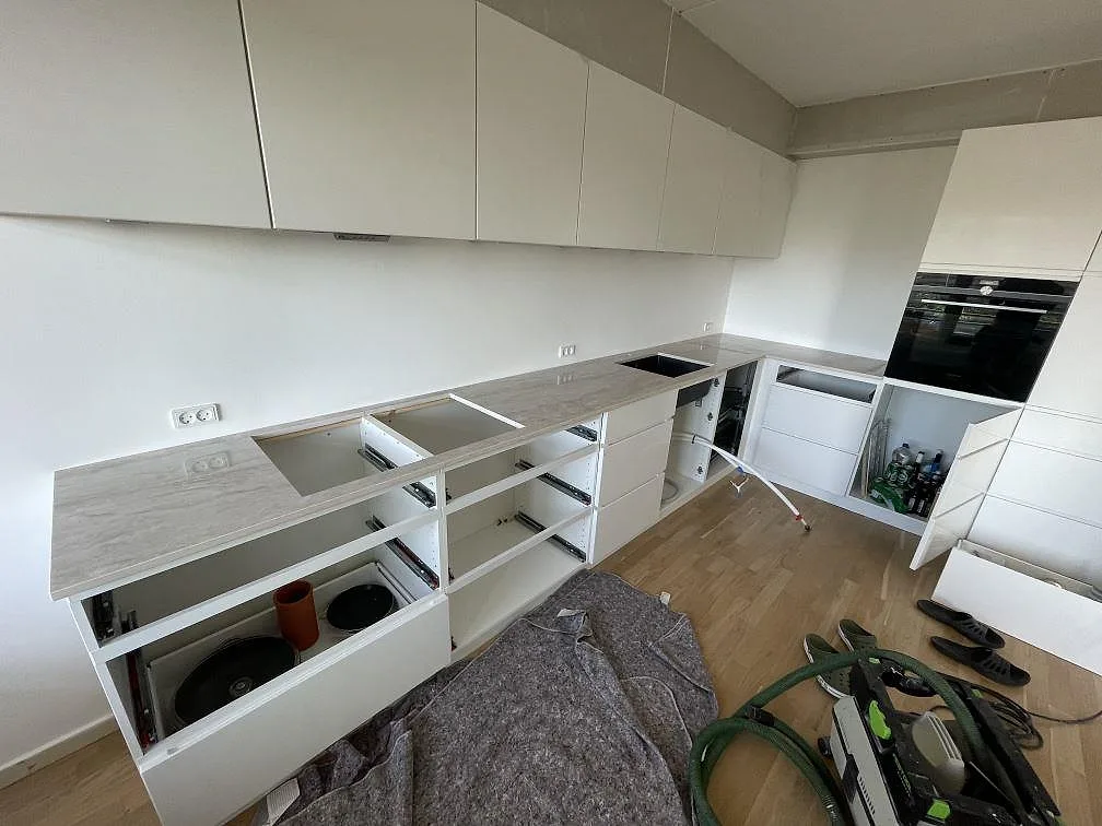 Køkkenbordplade i Dekton Arga, Frederiksberg – billede 2