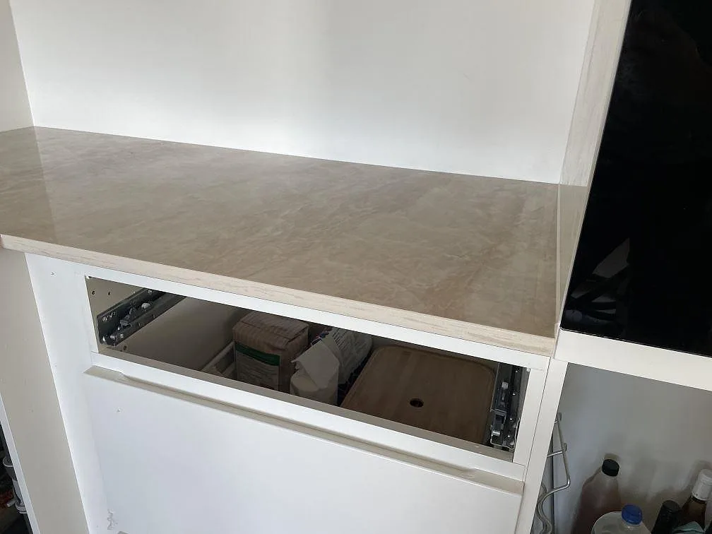 Køkkenbordplade i Dekton Arga, Frederiksberg – billede 8