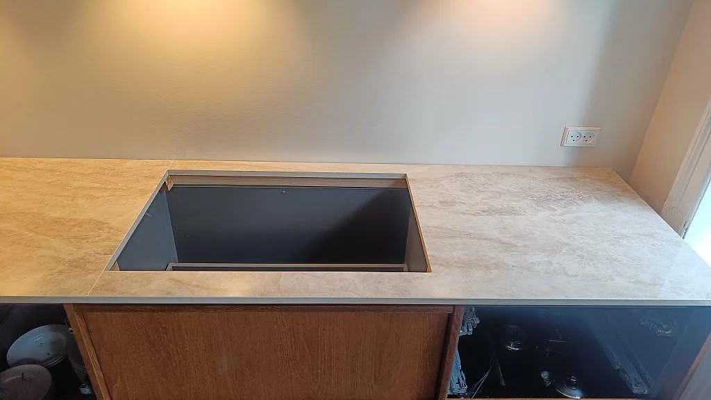Køkkenbordplade i Dekton Arga, Frederiksberg – billede 6