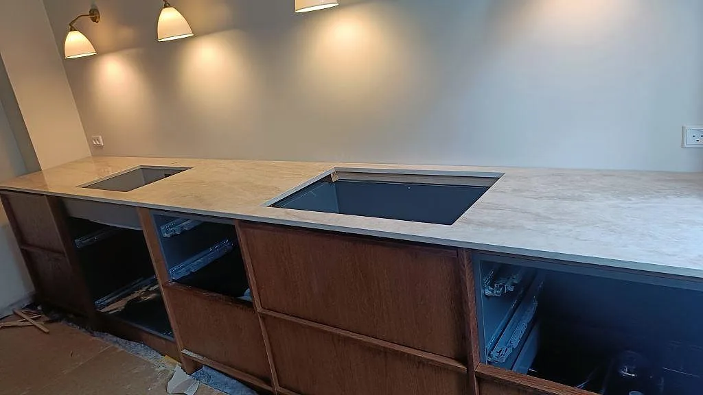 Køkkenbordplade i Dekton Arga, Frederiksberg – billede 2
