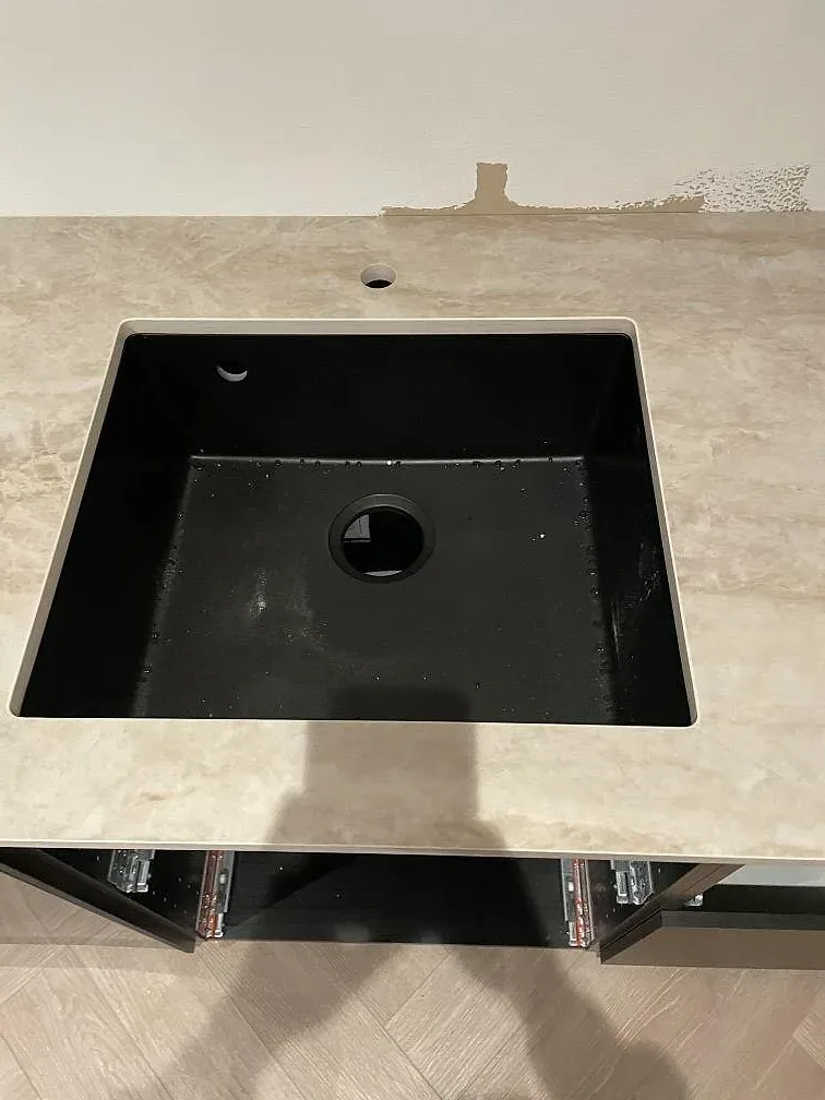 Køkkenbordplade i Dekton Arga, Frillesås – billede 5