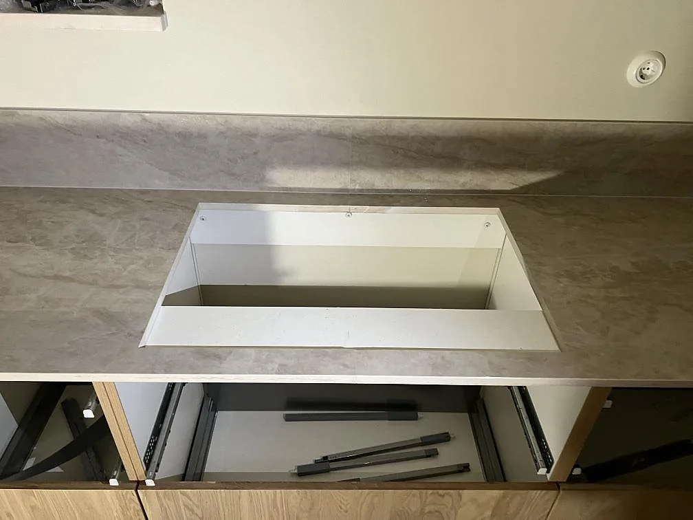 Køkkenbordplade i Dekton Arga, Gemla – billede 7