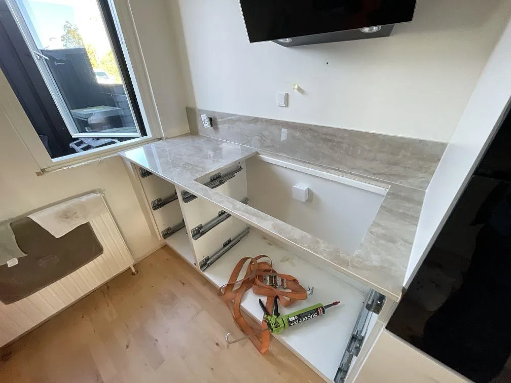 Køkkenbordplade i Dekton Arga, Glostrup – billede 3