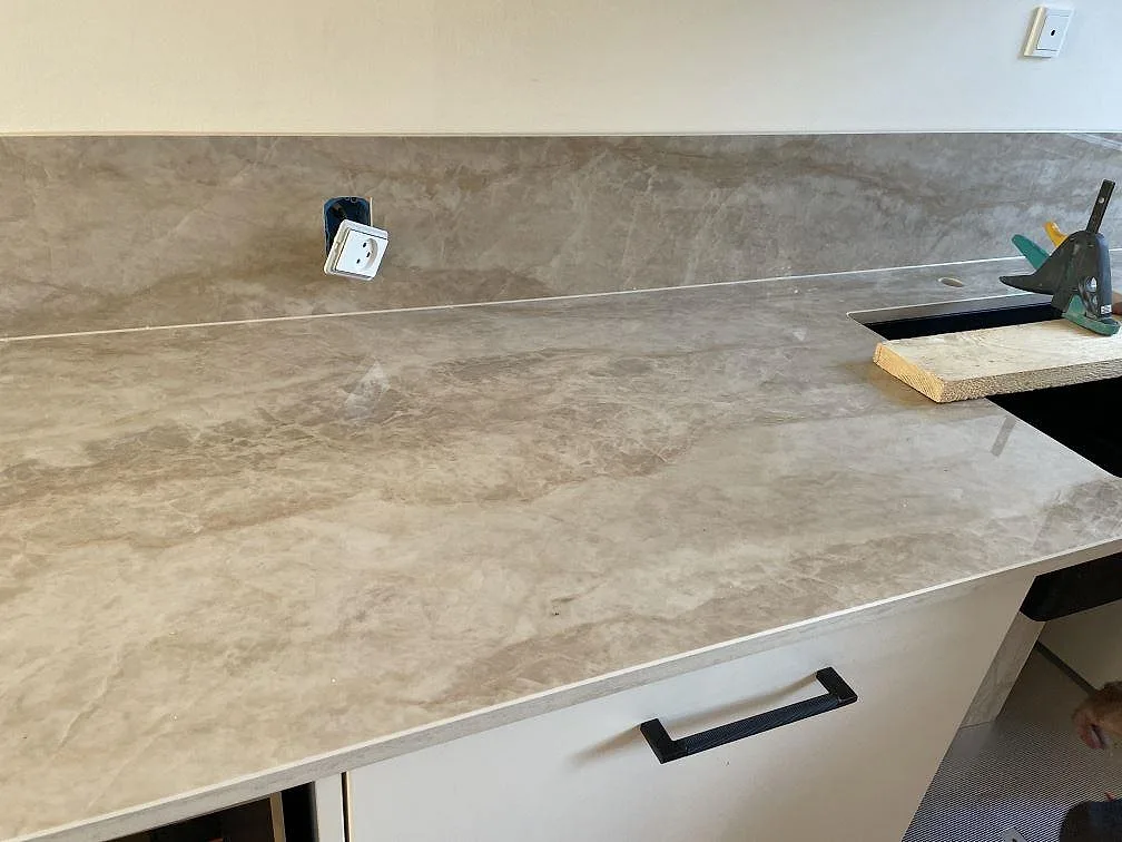 Køkkenbordplade i Dekton Arga, Glostrup – billede 6
