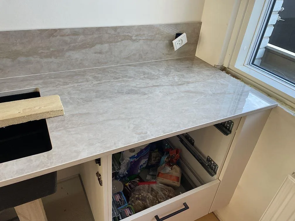 Køkkenbordplade i Dekton Arga, Glostrup – billede 5