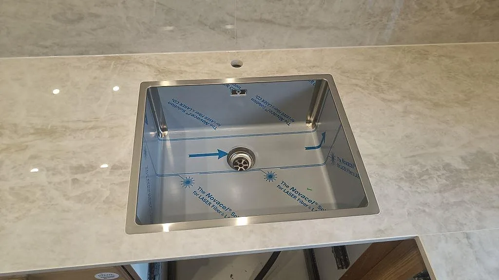 Køkkenbordplade i Dekton Arga, Glostrup – billede 3