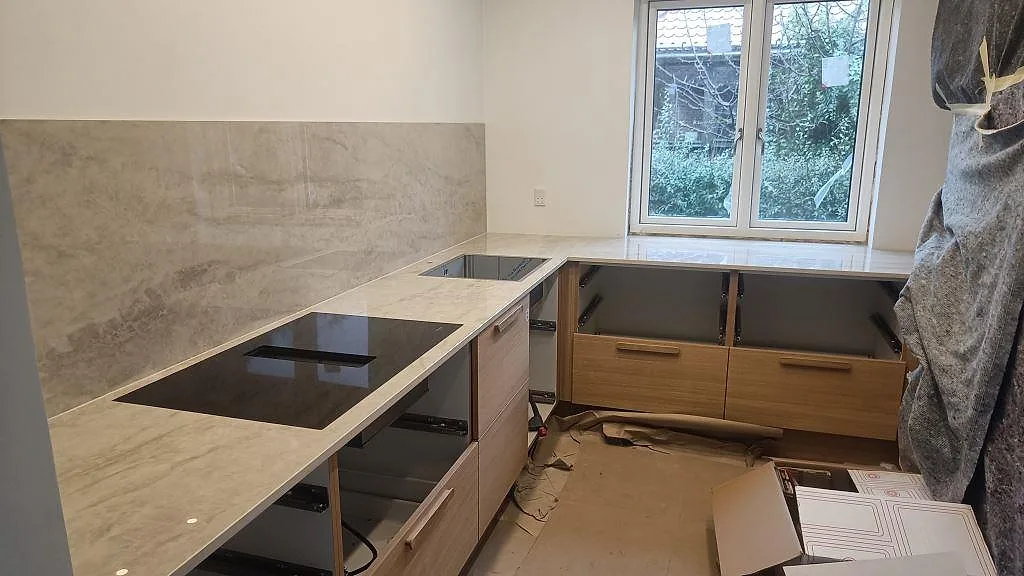 Køkkenbordplade i Dekton Arga, Glostrup