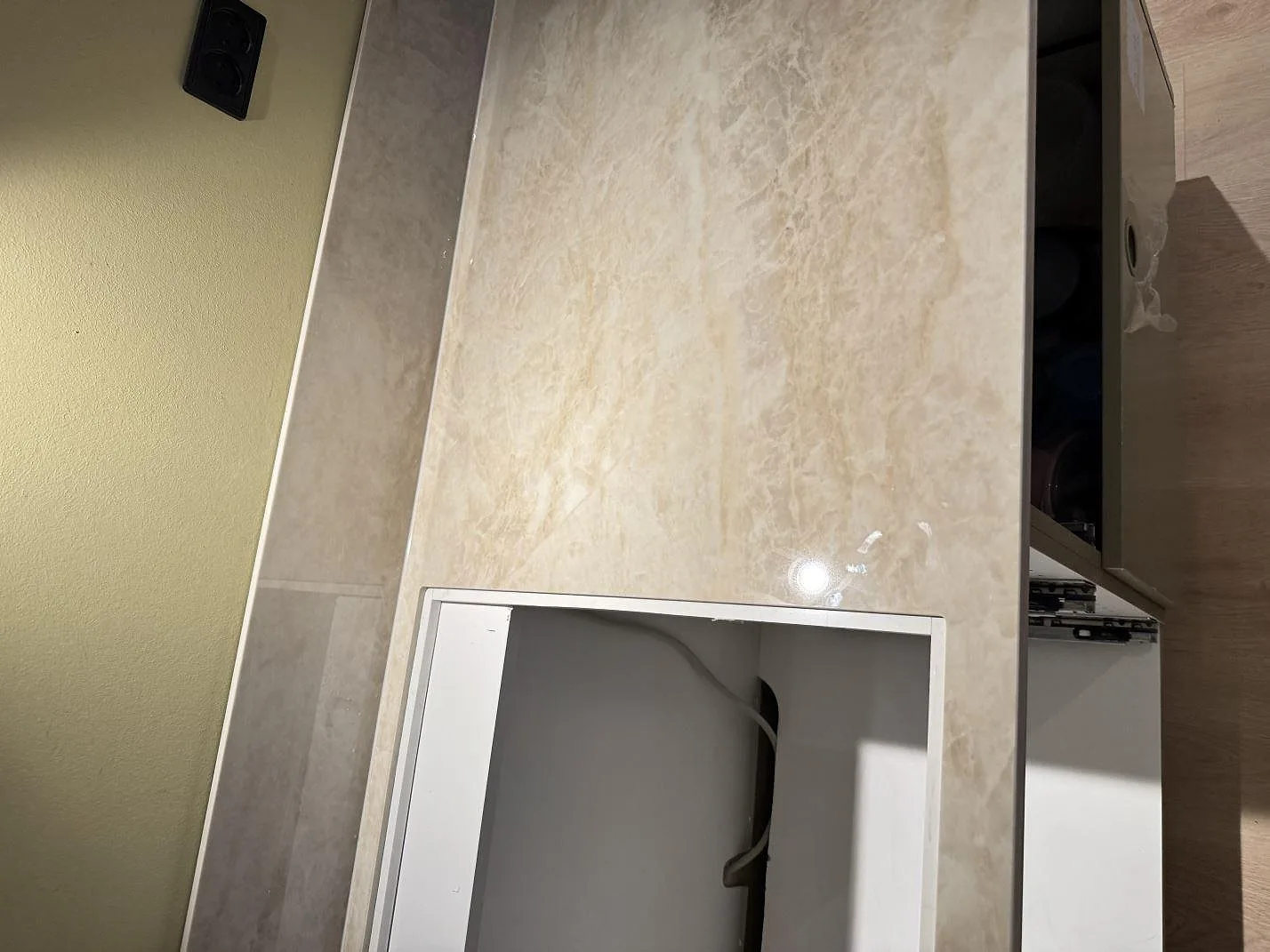 Køkkenbordplade i Dekton Arga, Greve – billede 8